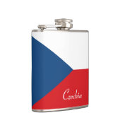 チェコフラグ&旅行チェコ共和国/スポーツファン フラスク (右)