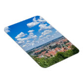 チェコプラハ。息をのむようなビューケースマット マグネット (右側)