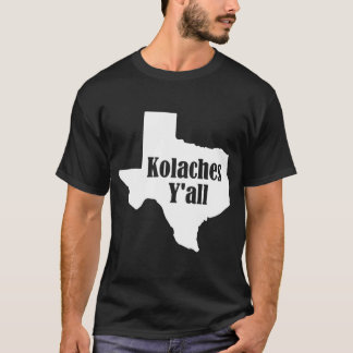 チェコベーカーズがテキサス州で作ったKolaches Yall Tシャツ
