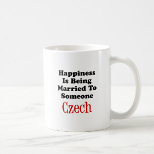 チェコ人に結婚した幸せが訪れる コーヒーマグカップ