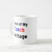 チェコ伝統のコーヒーマグ コーヒーマグカップ (正面左)