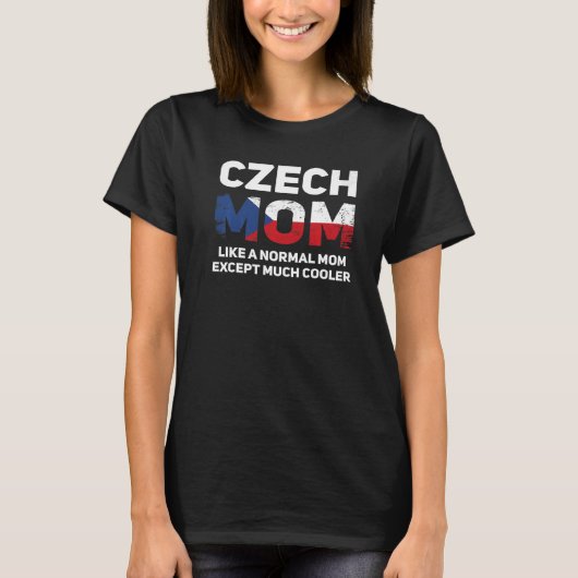 チェコ先住民母の日 Tシャツ (正面)