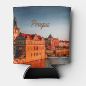 チェコ共和国のプラハの首都 缶クーラー (正面)