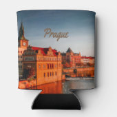 チェコ共和国のプラハの首都 缶クーラー (裏面)