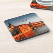 チェコ共和国のプラハ首都 コースター (左側)