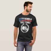 チェコ共和国の卓球チェコピンポンスポー Tシャツ (正面フル)