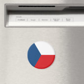 チェコ共和国の国旗記号(陸軍mi) マグネット (インサイチュ (食洗機))