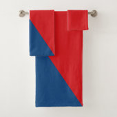 チェコ共和国の国旗 バスタオルセット (インサイチュ)
