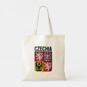 チェコ共和国の紋章 トートバッグ (裏面)