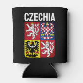 チェコ共和国の紋章 缶クーラー (裏面)