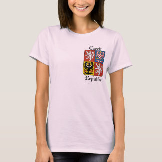 チェコ共和国の紋章 Tシャツ