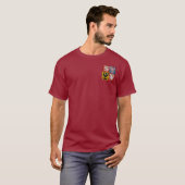 チェコ共和国の紋章 Tシャツ (正面フル)