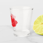 チェコ共和国は私のハート ショットグラス (右)