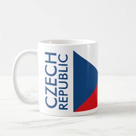 チェコ共和国サッカー コーヒーマグカップ (左)