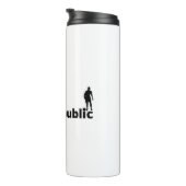 チェコ共和国サッカー タンブラー (回転右)