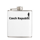 チェコ共和国サッカー フラスク (正面)