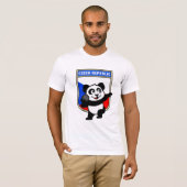チェコ共和国ショットプパンダ Tシャツ (正面フル)