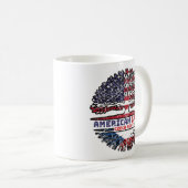 チェコ共和国チェコアメリカ合衆国アメリカ合衆国統一された州 コーヒーマグカップ (正面右)