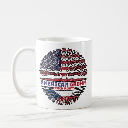 チェコ共和国チェコアメリカ合衆国アメリカ合衆国統一された州 コーヒーマグカップ (左)