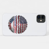 チェコ共和国チェコアメリカ合衆国アメリカ合衆国統一された州 Case-Mate iPhoneケース (裏面(横))