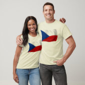 チェコ共和国旗シャツ Tシャツ (ユニセックス)