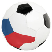 チェコ共和国旗 サッカーボール (3/4)