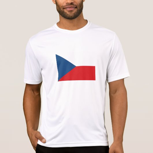 チェコ共和国旗 Tシャツ (正面)