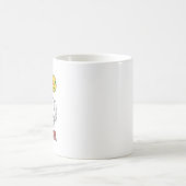 チェコ共和国 オストラヴァの旗 コーヒーマグカップ (中央)