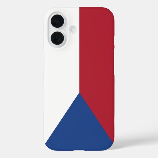 チェコ共和国 フラグ 携帯ケース Case-Mate iPhoneケース (裏面)