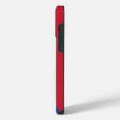 チェコ共和国 フラグ iPhoneケース (左側面)