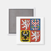 チェコ共和国 国章 マグネット (正面/裏面)