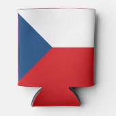 チェコ国旗のクーラーボックス 缶クーラー (正面)