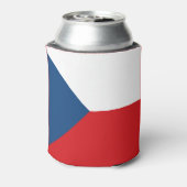 チェコ国旗のクーラーボックス 缶クーラー (缶裏面)