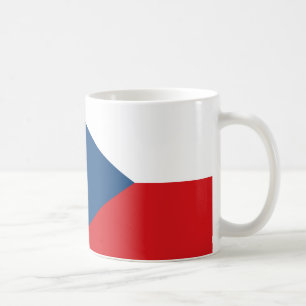 チェコ国旗のセラミックマグカップ コーヒーマグカップ