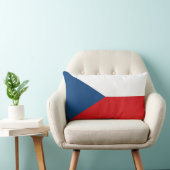 チェコ国旗の枕 ランバークッション (椅子)