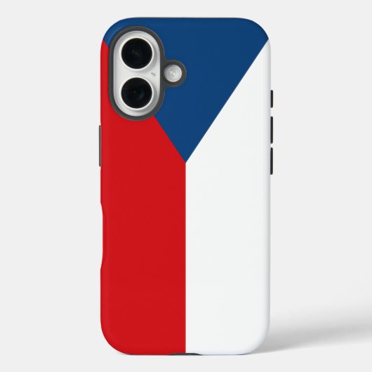 チェコ国旗のApple iPhone 16 Case-Mate iPhoneケース (裏面)