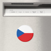 チェコ国旗のTシャツとギフト マグネット (インサイチュ (食洗機))