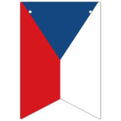 チェコ国旗掲示幕 バンティングフラッグ (第1の旗)