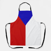チェコ国旗 エプロン (正面)