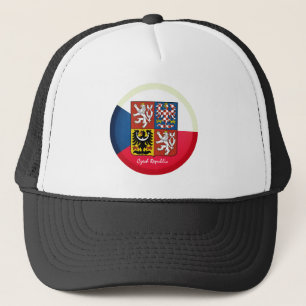 チェコ国旗、エンブレム、チェコ共和国ファッション/sport キャップ