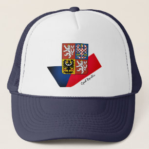 チェコ国旗、エンブレム、チェコ共和国ファッション/sport キャップ