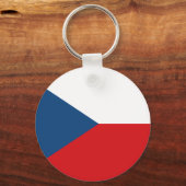 チェコ国旗 キーホルダー (正面)