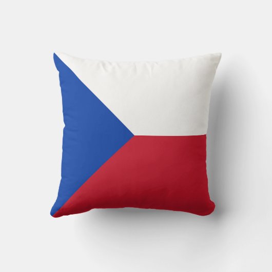 チェコ国旗 クッション (裏面)