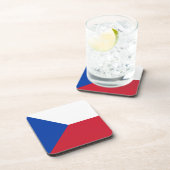 チェコ国旗 コースター (右側)