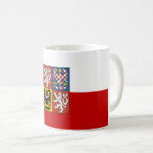 チェコ国旗 コーヒーマグカップ (正面右)