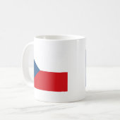 チェコ国旗 コーヒーマグカップ (正面左)
