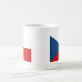 チェコ国旗 コーヒーマグカップ (中央)