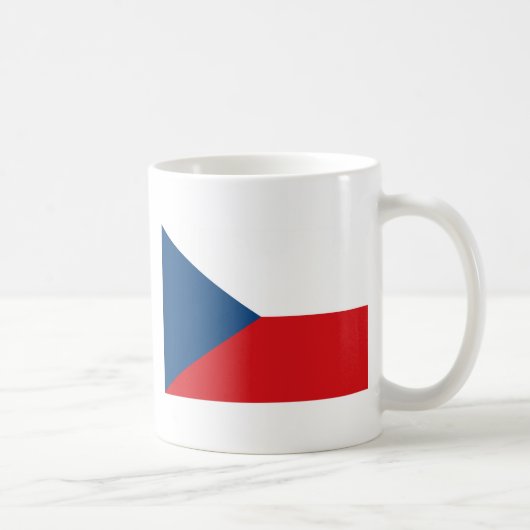 チェコ国旗 コーヒーマグカップ (右)