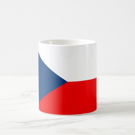 チェコ国旗 コーヒーマグカップ (中央)