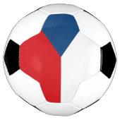 チェコ国旗 サッカーボール (回転)